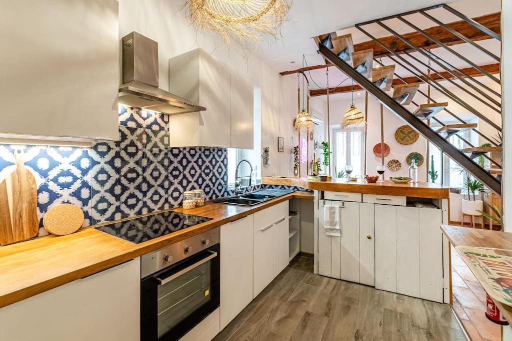 Ciotat Colada Beau Duplex Atypique A 50 M Du Port Classe 3 Etoiles Λα Σιοτά Εξωτερικό φωτογραφία
